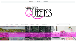 Desktop Screenshot of dearqueens.com